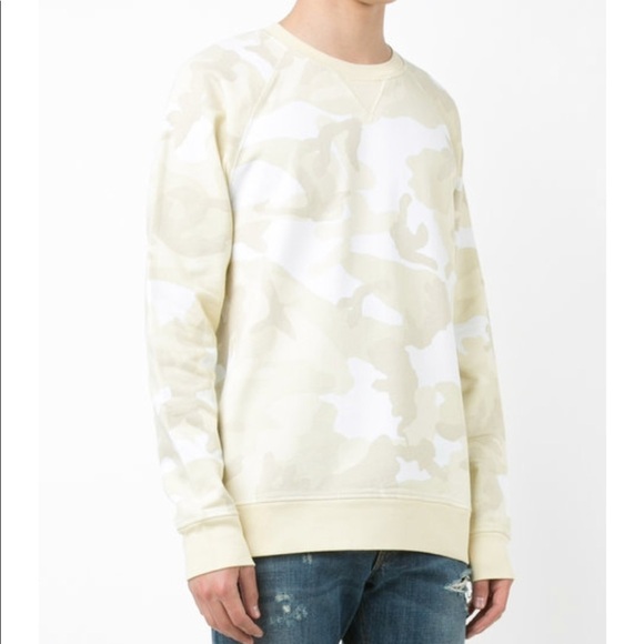 NWT WeSC Marvin camo AOP crewneck Sweatshirt - Picture 3 of 8